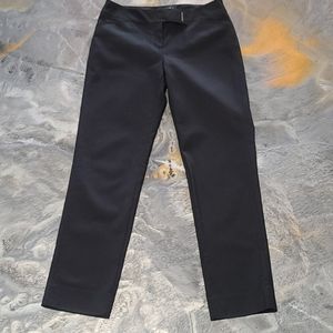 White House/Black Market Perfect Form Slim Ankle Black Dress Pants